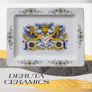 Deruta Ceramics Rectangular Serving Platter